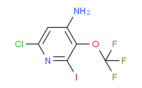 4-Amino-6-chloro-2-iodo-3-(trifluoromethoxy)pyridine