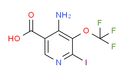 AM195027 | 1803929-73-8 | 4-Amino-2-iodo-3-(trifluoromethoxy)pyridine-5-carboxylic acid