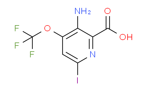 AM195038 | 1804527-56-7 | 3-Amino-6-iodo-4-(trifluoromethoxy)pyridine-2-carboxylic acid