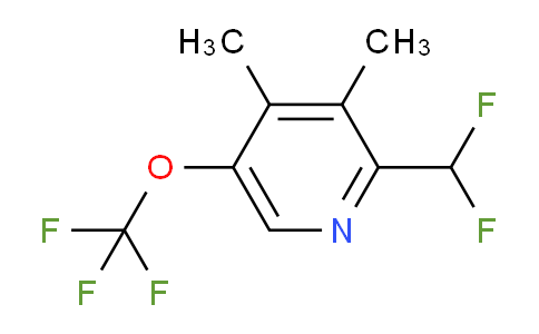 AM195044 | 1806104-63-1 | 3,4-Dimethyl-2-(difluoromethyl)-5-(trifluoromethoxy)pyridine