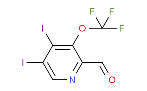 4,5-Diiodo-3-(trifluoromethoxy)pyridine-2-carboxaldehyde