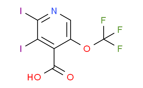 2,3-Diiodo-5-(trifluoromethoxy)pyridine-4-carboxylic acid