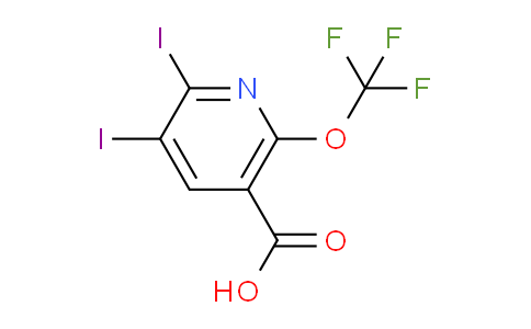 AM195054 | 1804500-03-5 | 2,3-Diiodo-6-(trifluoromethoxy)pyridine-5-carboxylic acid