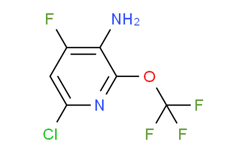 3-Amino-6-chloro-4-fluoro-2-(trifluoromethoxy)pyridine