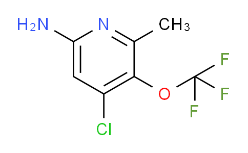 6-Amino-4-chloro-2-methyl-3-(trifluoromethoxy)pyridine