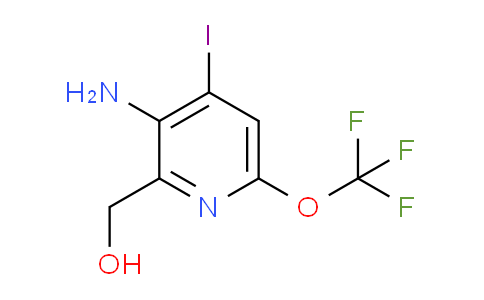 3-Amino-4-iodo-6-(trifluoromethoxy)pyridine-2-methanol