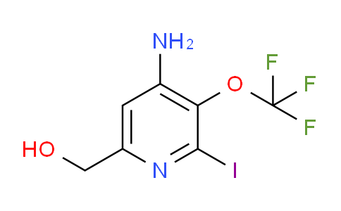 4-Amino-2-iodo-3-(trifluoromethoxy)pyridine-6-methanol