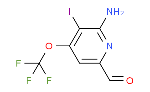 AM195082 | 1803984-85-1 | 2-Amino-3-iodo-4-(trifluoromethoxy)pyridine-6-carboxaldehyde