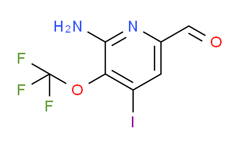 AM195089 | 1804386-54-6 | 2-Amino-4-iodo-3-(trifluoromethoxy)pyridine-6-carboxaldehyde
