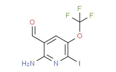 AM195099 | 1804577-84-1 | 2-Amino-6-iodo-5-(trifluoromethoxy)pyridine-3-carboxaldehyde