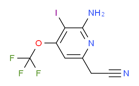 AM195101 | 1806134-99-5 | 2-Amino-3-iodo-4-(trifluoromethoxy)pyridine-6-acetonitrile