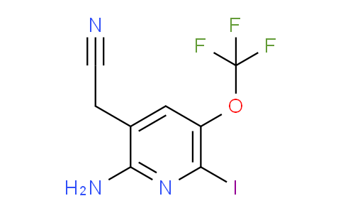 AM195115 | 1806140-96-4 | 2-Amino-6-iodo-5-(trifluoromethoxy)pyridine-3-acetonitrile