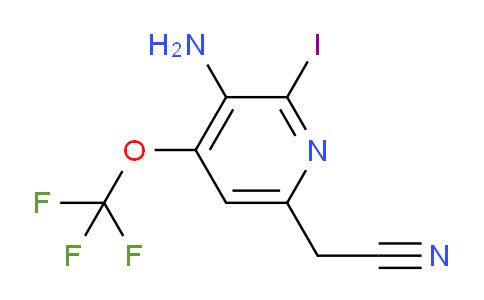 AM195117 | 1805957-36-1 | 3-Amino-2-iodo-4-(trifluoromethoxy)pyridine-6-acetonitrile