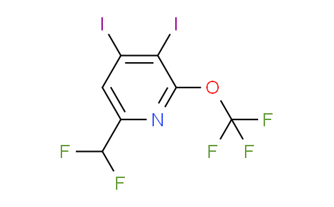 AM195120 | 1803529-41-0 | 3,4-Diiodo-6-(difluoromethyl)-2-(trifluoromethoxy)pyridine