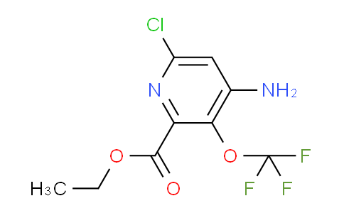 AM195121 | 1803457-72-8 | Ethyl 4-amino-6-chloro-3-(trifluoromethoxy)pyridine-2-carboxylate