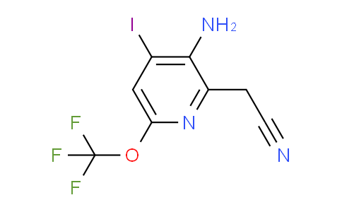 AM195122 | 1803660-99-2 | 3-Amino-4-iodo-6-(trifluoromethoxy)pyridine-2-acetonitrile