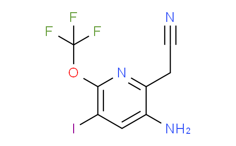 AM195126 | 1803983-97-2 | 3-Amino-5-iodo-6-(trifluoromethoxy)pyridine-2-acetonitrile