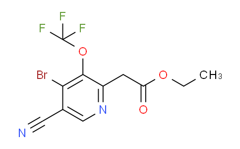 AM19513 | 1804578-29-7 | Ethyl 4-bromo-5-cyano-3-(trifluoromethoxy)pyridine-2-acetate