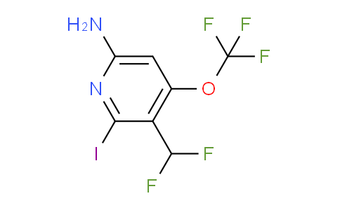 AM195132 | 1803532-01-5 | 6-Amino-3-(difluoromethyl)-2-iodo-4-(trifluoromethoxy)pyridine