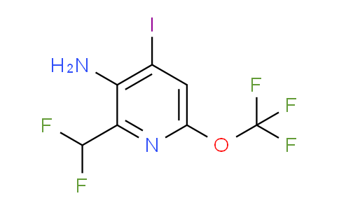 AM195142 | 1806140-81-7 | 3-Amino-2-(difluoromethyl)-4-iodo-6-(trifluoromethoxy)pyridine
