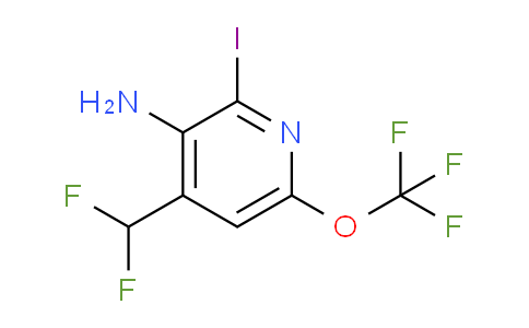 AM195150 | 1804384-88-0 | 3-Amino-4-(difluoromethyl)-2-iodo-6-(trifluoromethoxy)pyridine