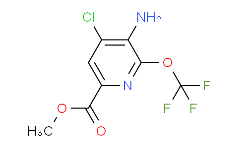 AM195158 | 1804570-46-4 | Methyl 3-amino-4-chloro-2-(trifluoromethoxy)pyridine-6-carboxylate