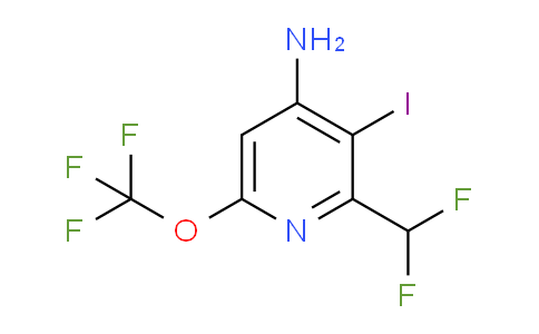 AM195167 | 1803440-99-4 | 4-Amino-2-(difluoromethyl)-3-iodo-6-(trifluoromethoxy)pyridine