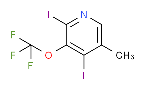 AM195168 | 1804565-24-9 | 2,4-Diiodo-5-methyl-3-(trifluoromethoxy)pyridine