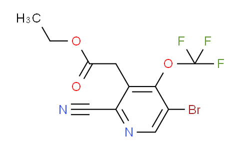 AM19518 | 1806027-48-4 | Ethyl 5-bromo-2-cyano-4-(trifluoromethoxy)pyridine-3-acetate