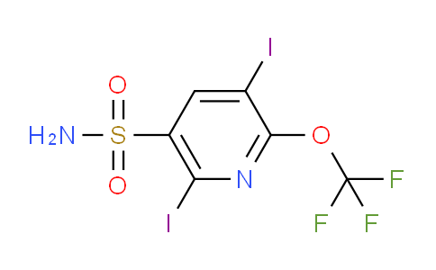 AM195188 | 1806116-63-1 | 3,6-Diiodo-2-(trifluoromethoxy)pyridine-5-sulfonamide