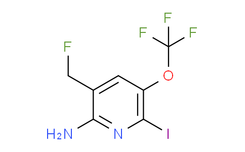 AM195213 | 1803531-40-9 | 2-Amino-3-(fluoromethyl)-6-iodo-5-(trifluoromethoxy)pyridine