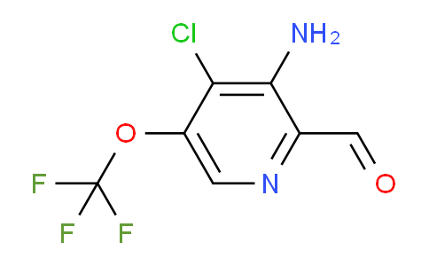 AM195214 | 1803464-04-1 | 3-Amino-4-chloro-5-(trifluoromethoxy)pyridine-2-carboxaldehyde