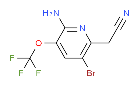 AM195230 | 1804523-08-7 | 2-Amino-5-bromo-3-(trifluoromethoxy)pyridine-6-acetonitrile