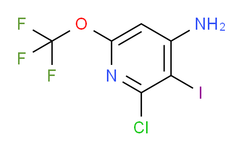 4-Amino-2-chloro-3-iodo-6-(trifluoromethoxy)pyridine