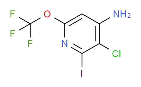 4-Amino-3-chloro-2-iodo-6-(trifluoromethoxy)pyridine