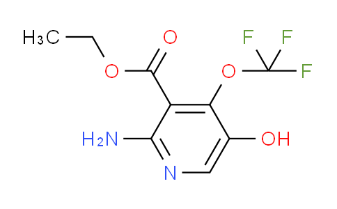 Ethyl 2-amino-5-hydroxy-4-(trifluoromethoxy)pyridine-3-carboxylate