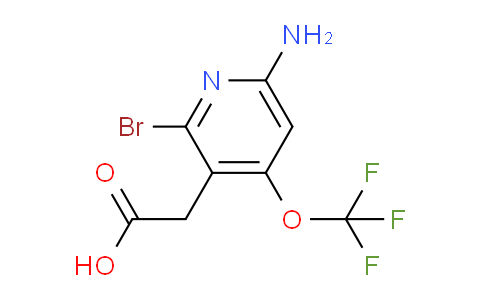 AM195242 | 1804019-78-0 | 6-Amino-2-bromo-4-(trifluoromethoxy)pyridine-3-acetic acid