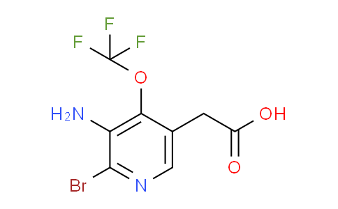 AM195245 | 1804605-93-3 | 3-Amino-2-bromo-4-(trifluoromethoxy)pyridine-5-acetic acid