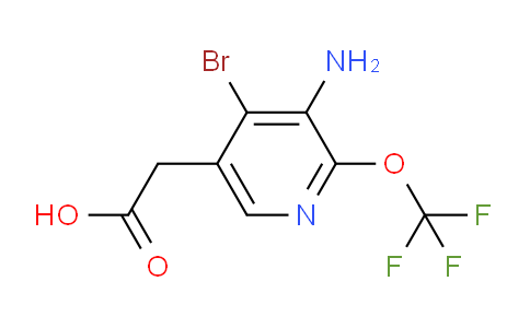 AM195246 | 1803633-72-8 | 3-Amino-4-bromo-2-(trifluoromethoxy)pyridine-5-acetic acid