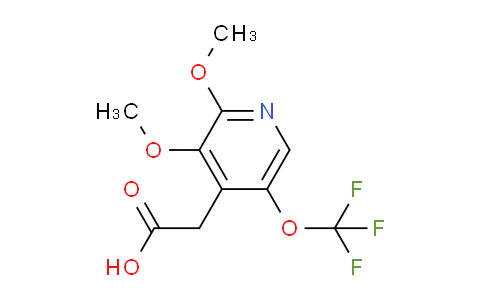 AM195255 | 1804458-52-3 | 2,3-Dimethoxy-5-(trifluoromethoxy)pyridine-4-acetic acid