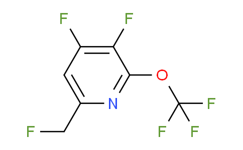 3,4-Difluoro-6-(fluoromethyl)-2-(trifluoromethoxy)pyridine