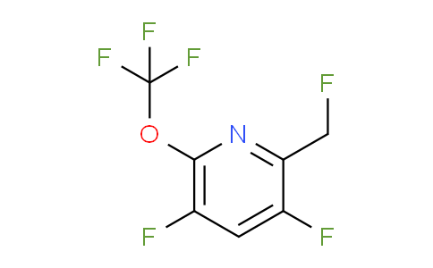 3,5-Difluoro-2-(fluoromethyl)-6-(trifluoromethoxy)pyridine