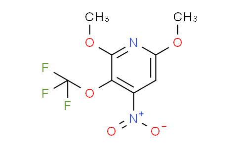 2,6-Dimethoxy-4-nitro-3-(trifluoromethoxy)pyridine