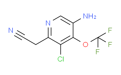 5-Amino-3-chloro-4-(trifluoromethoxy)pyridine-2-acetonitrile