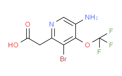 AM195300 | 1803676-93-8 | 5-Amino-3-bromo-4-(trifluoromethoxy)pyridine-2-acetic acid