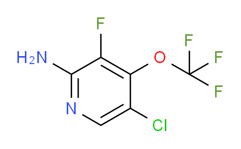 2-Amino-5-chloro-3-fluoro-4-(trifluoromethoxy)pyridine