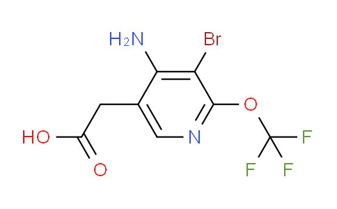 AM195305 | 1804465-04-0 | 4-Amino-3-bromo-2-(trifluoromethoxy)pyridine-5-acetic acid