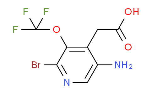 AM195308 | 1804527-68-1 | 5-Amino-2-bromo-3-(trifluoromethoxy)pyridine-4-acetic acid