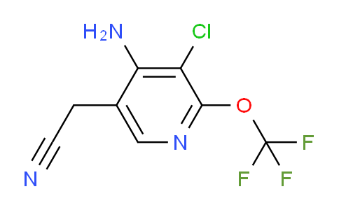AM195309 | 1803455-94-8 | 4-Amino-3-chloro-2-(trifluoromethoxy)pyridine-5-acetonitrile