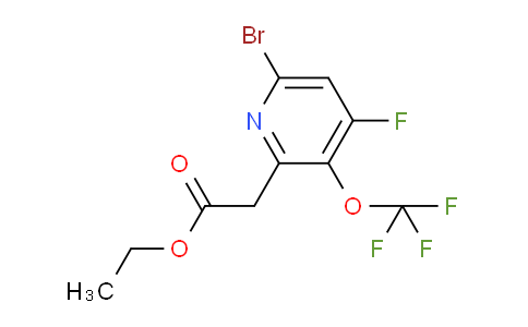 AM19531 | 1806196-80-4 | Ethyl 6-bromo-4-fluoro-3-(trifluoromethoxy)pyridine-2-acetate